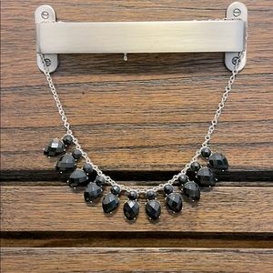 Silver chain fashion necklace